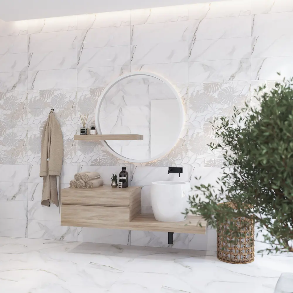 Фото 2 Панно Eletto Ceramica 586482001tmn Calacatta 48.40x70 см, цвет Белый мрамор Фото 2 Панно Eletto Ceramica 586482001tmn Calacatta 48.40x70 см, цвет Белый мрамор