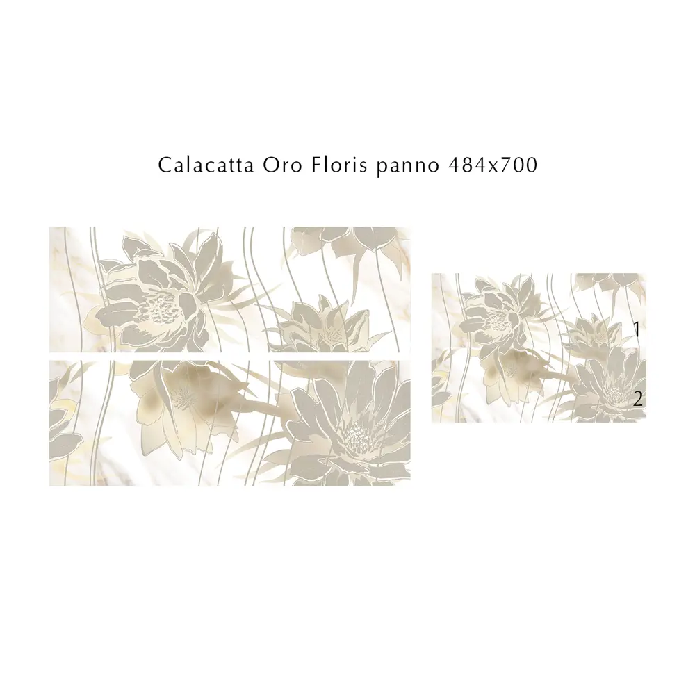 Фото 4 Панно Eletto Ceramica 587882002tmn Calacatta Oro 48.40x70 см, цвет Золотистый мрамор Фото 4 Панно Eletto Ceramica 587882002tmn Calacatta Oro 48.40x70 см, цвет Золотистый мрамор