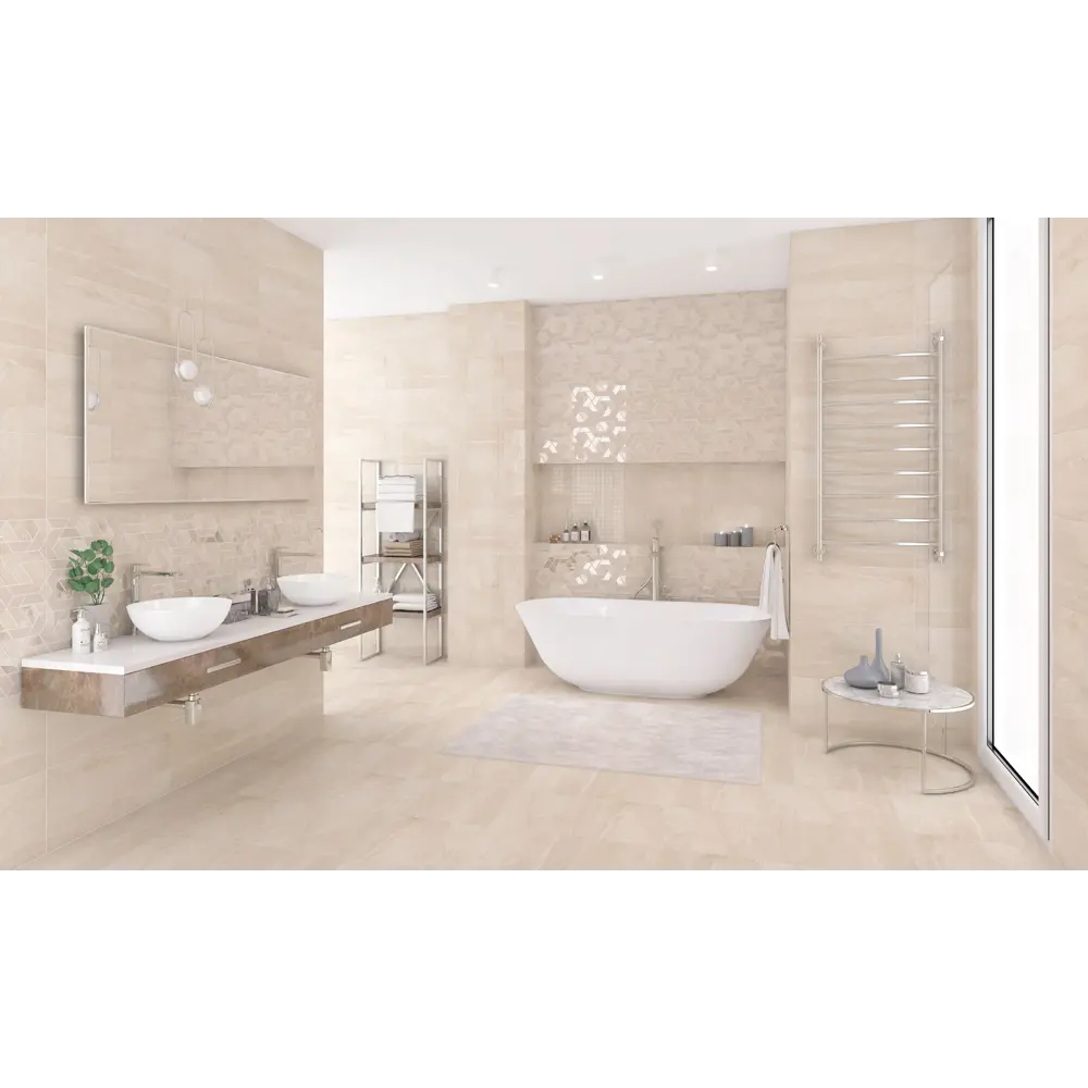 Фото Плитка керамическая для стен Kerlife 826tmn Olimpia 31.50x63 см, цвет Бежевый Фото Плитка керамическая для стен Kerlife 826tmn Olimpia 31.50x63 см, цвет Бежевый