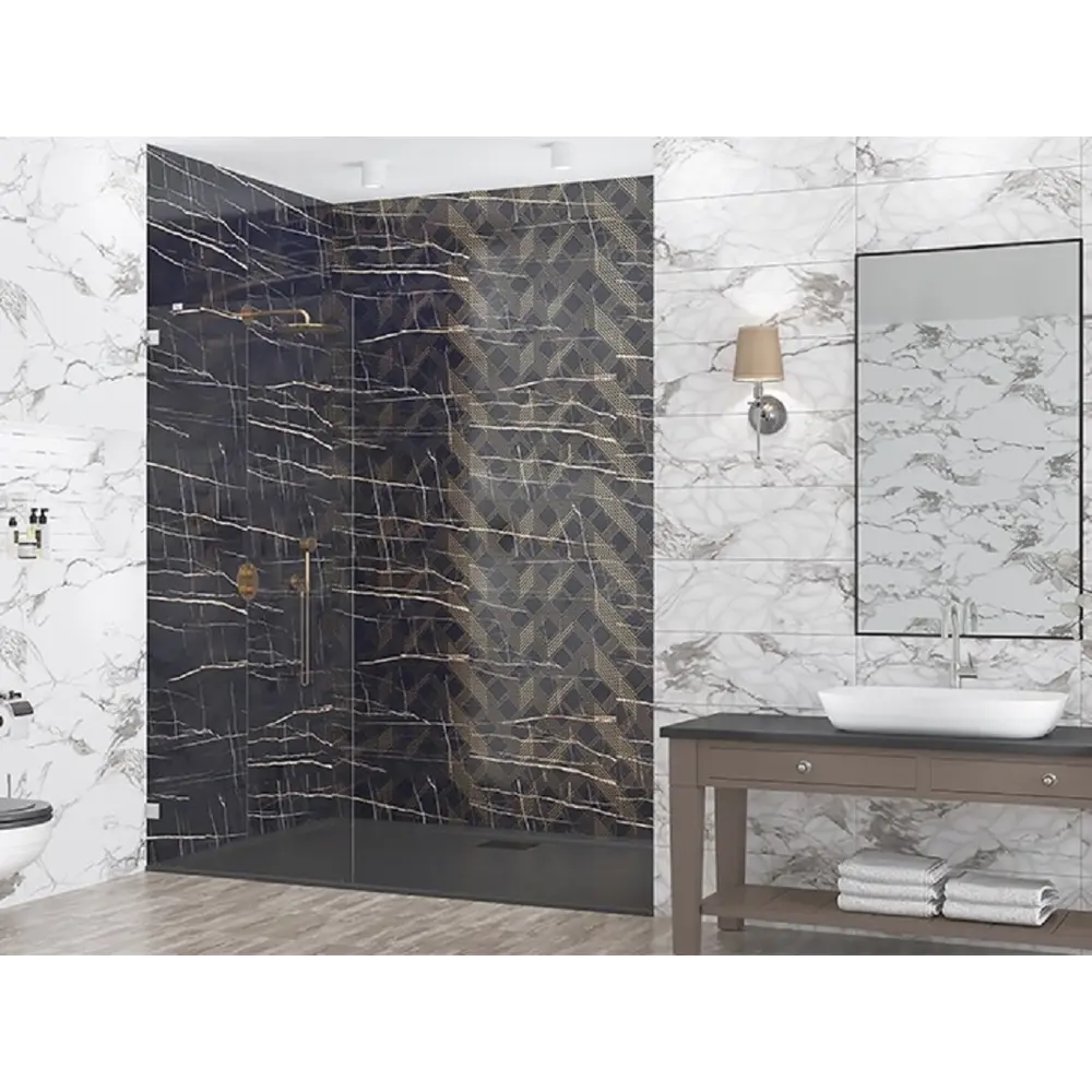 Фото Плитка керамическая для стен Kerlife 1093tmn Royal 24.20x70 см, цвет Черный Фото Плитка керамическая для стен Kerlife 1093tmn Royal 24.20x70 см, цвет Черный
