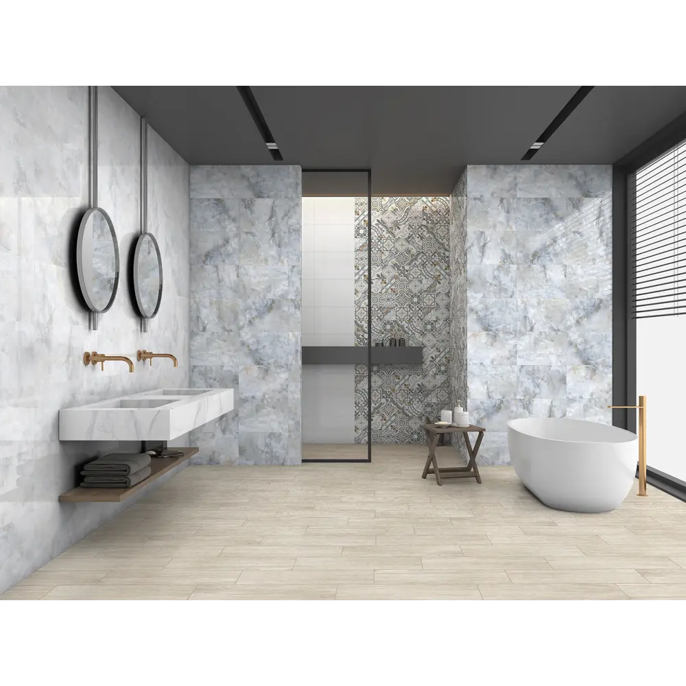 Фото 3 Плитка настенная GLOBAL TILE Emotion Gt 9EM0000TG, 27x40 см, цвет белый Фото 3 Плитка настенная GLOBAL TILE Emotion Gt 9EM0000TG, 27x40 см, цвет белый