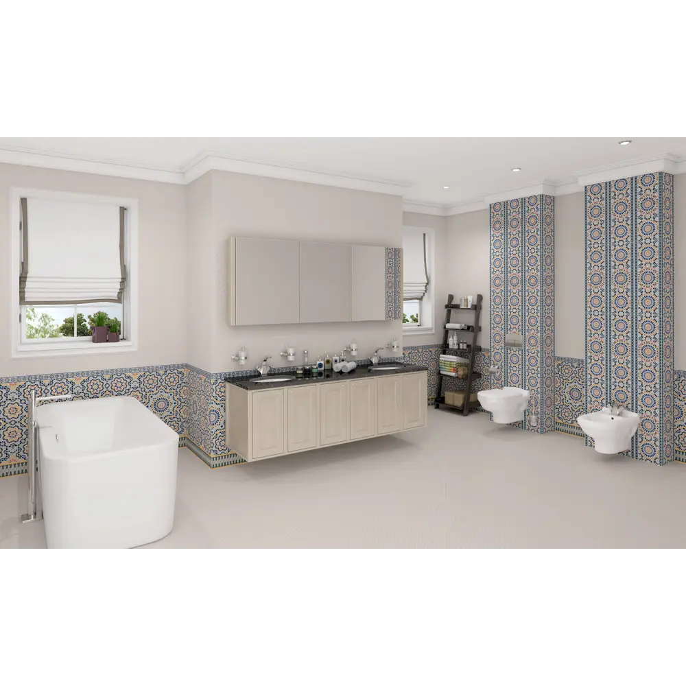 Фото Бордюр Kerlife 707ufa 5x25.1см цвет разноцветный Фото Бордюр Kerlife 707ufa 5x25.1см цвет разноцветный