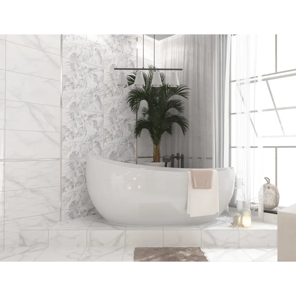 Фото Керамическая плитка Kerlife Calacatta bianco Плитка 42.0*42.0 CALACATTA BIANCO 42x42см цвет белый Фото Керамическая плитка Kerlife Calacatta bianco Плитка 42.0*42.0 CALACATTA BIANCO 42x42см цвет белый