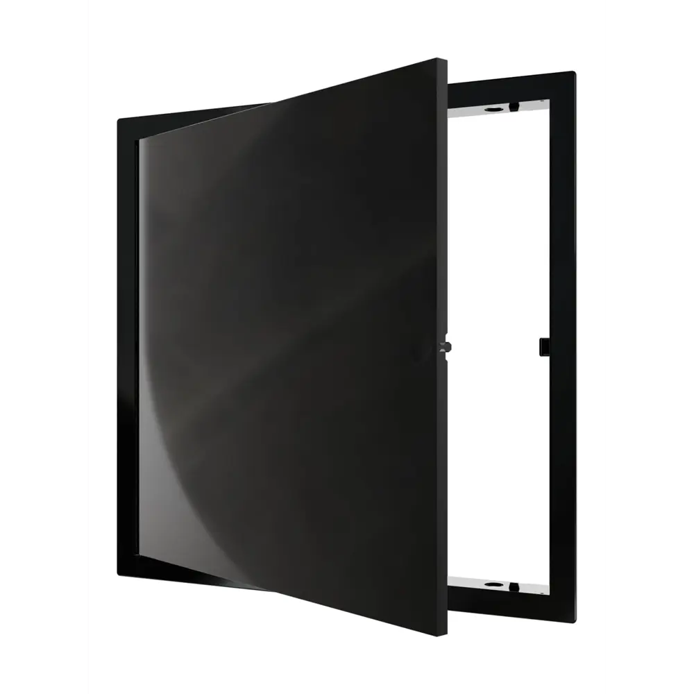 Фото Люк ревизионный LN нажимной EVECS L3030N black 32.7x32.7 цвет черный Фото Люк ревизионный LN нажимной EVECS L3030N black 32.7x32.7 цвет черный
