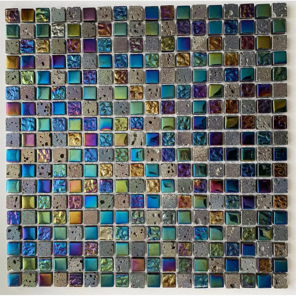 Фото Мозаика Керамоград Dgs030 стекло, 30x30 см, цвет разноцветный