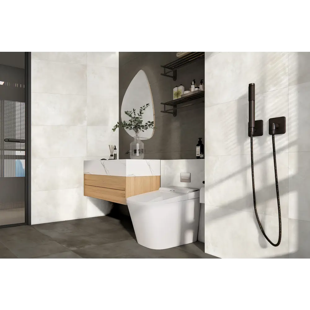Фото 8 Керамогранит Global tile Onega_gt GT408013506MR 40x80см цвет светло-серый Фото 8 Керамогранит Global tile Onega_gt GT408013506MR 40x80см цвет светло-серый