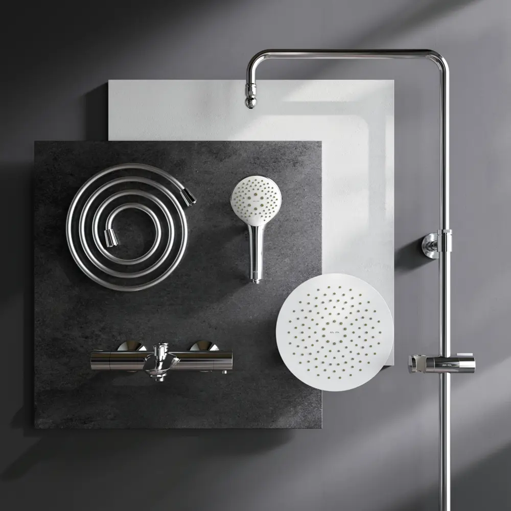 Фото 9 Душевая стойка AM.PM Gem F0790520 Фото 9 Душевая стойка AM.PM Gem F0790520