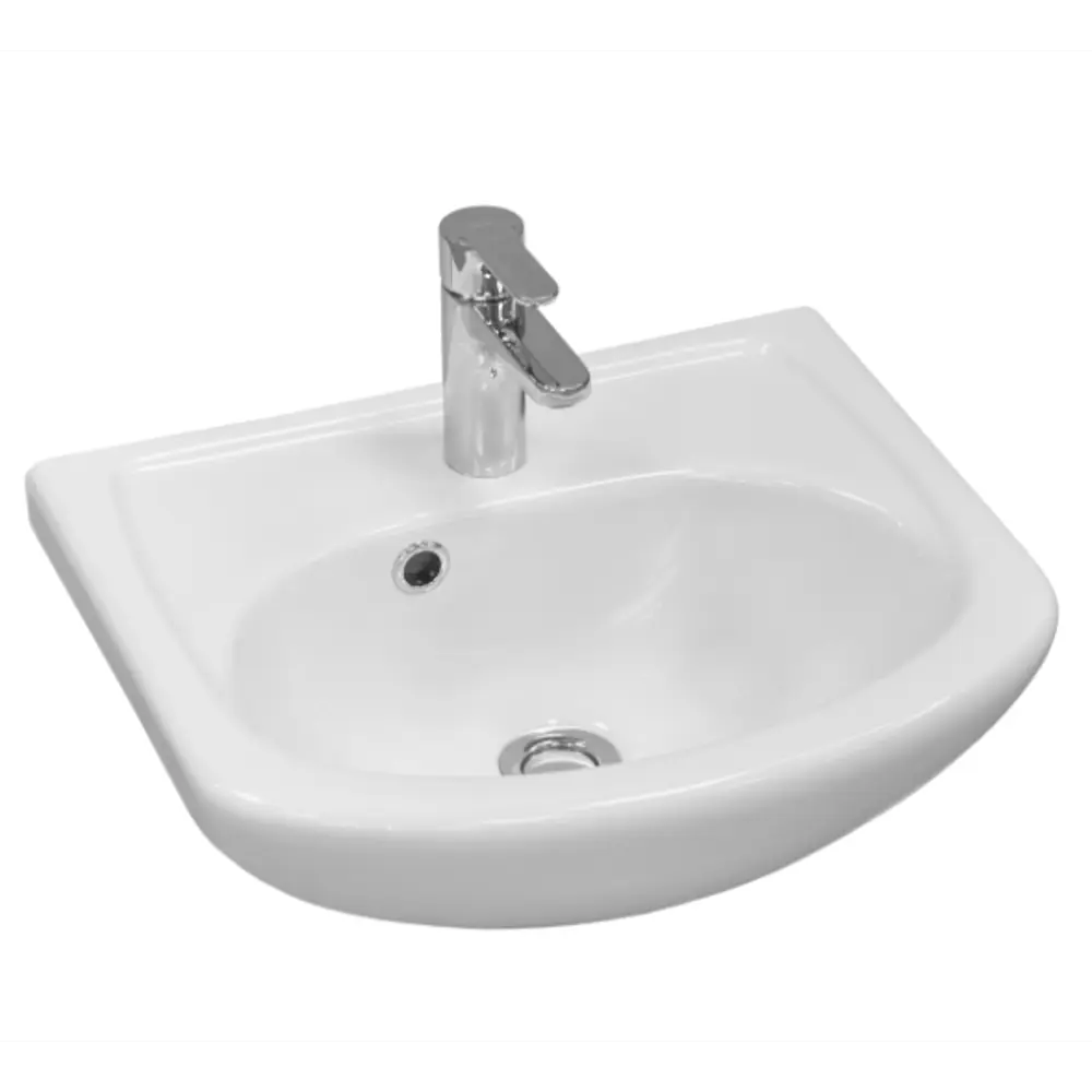 Фото Раковина накладная Santek азов-45 0302.417 45см цвет белый Фото Раковина накладная Santek азов-45 0302.417 45см цвет белый