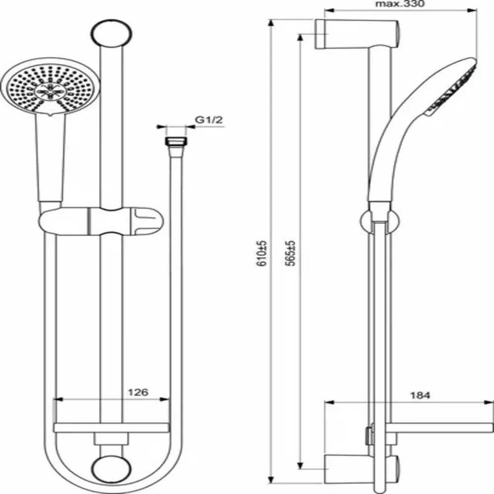 Фото 5 Смеситель для ванны Vidima Hype BD129AA Фото 5 Смеситель для ванны Vidima Hype BD129AA