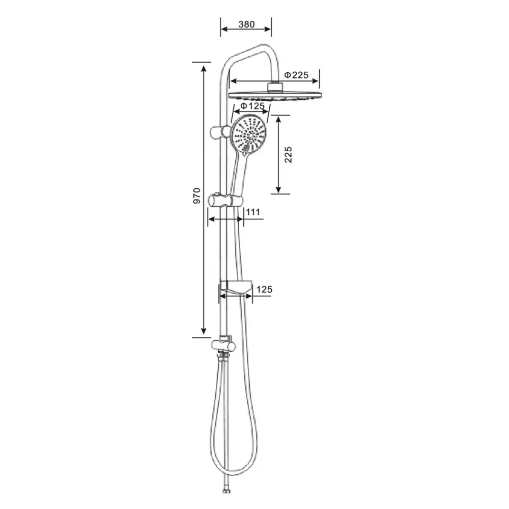 Фото 7 Душевая стойка Agger Breeze A0193544 Фото 7 Душевая стойка Agger Breeze A0193544