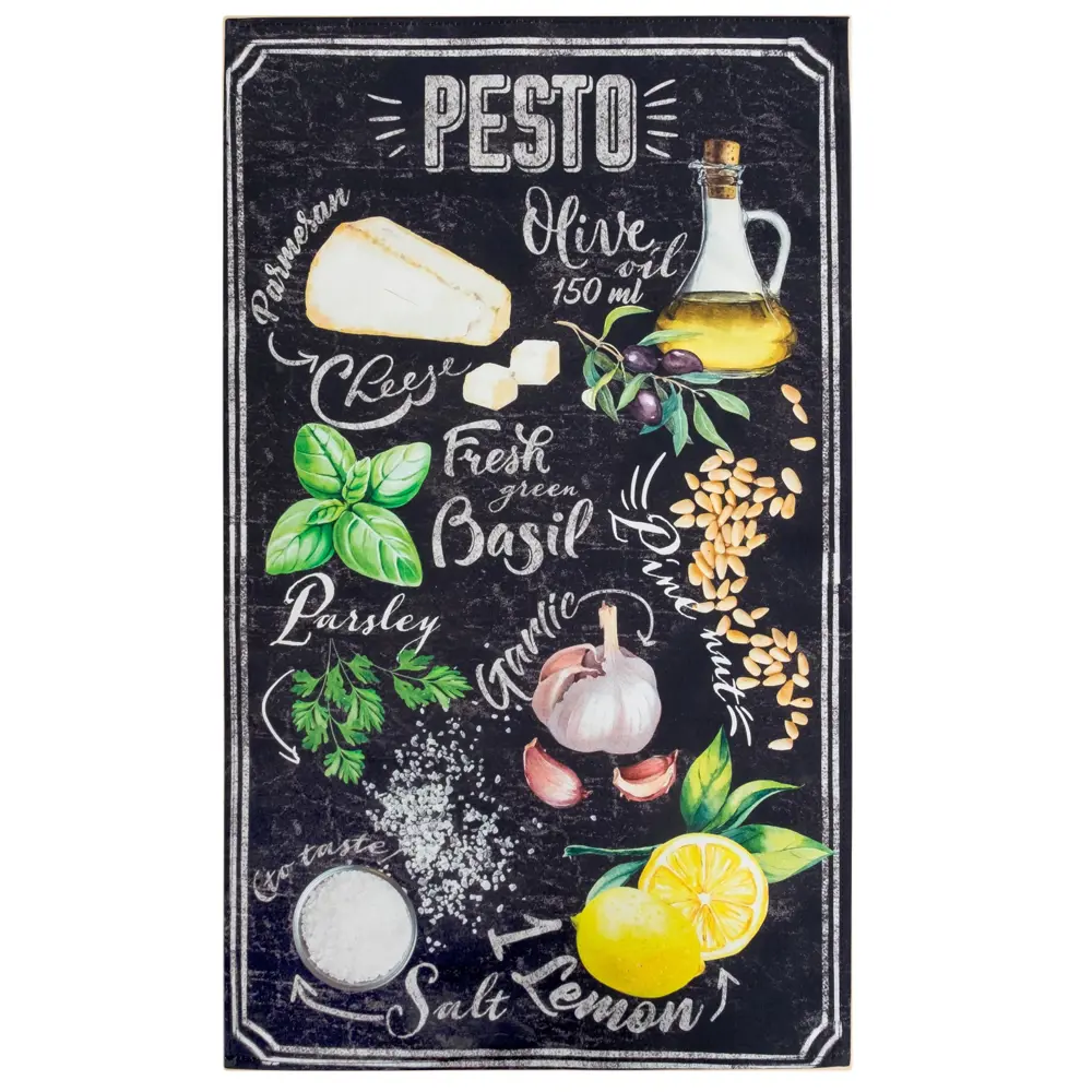 Фото Полотенце Этель Pesto 40x67 см, 100% хл, саржа 190 гр/м2 Фото Полотенце Этель Pesto 40x67 см, 100% хл, саржа 190 гр/м2