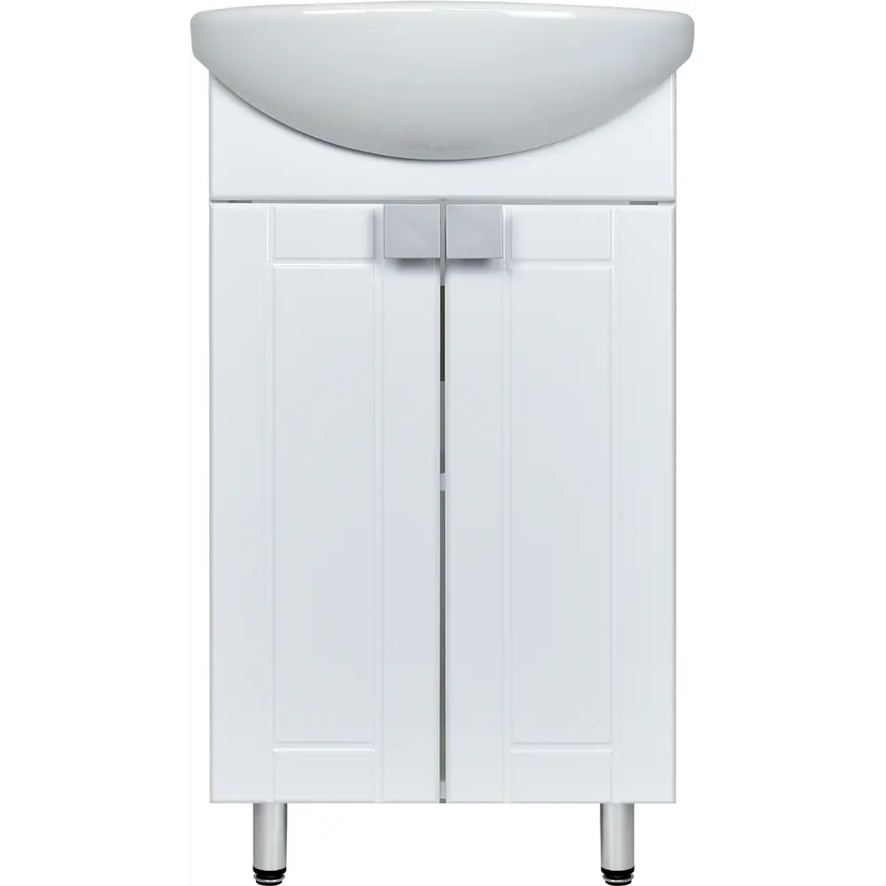Фото Тумба под раковину Doratiz Белла 45 см цвет белый