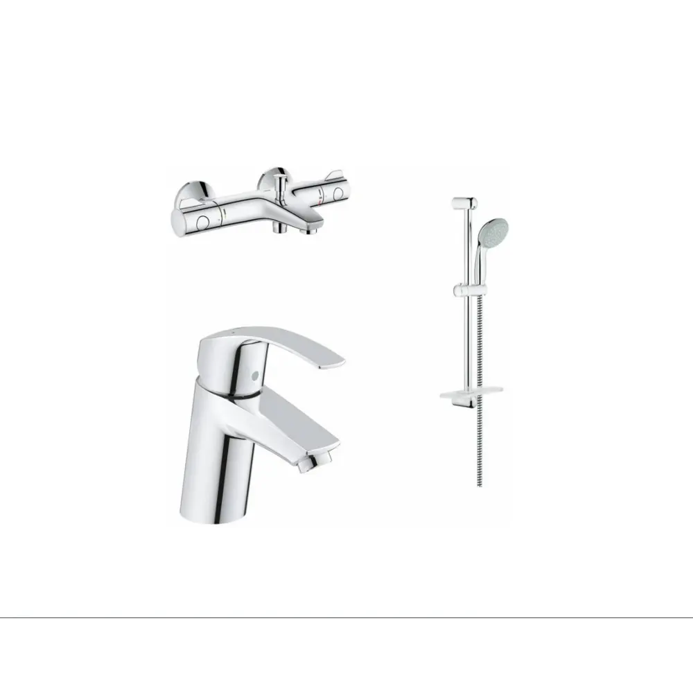 Фото Набор для комплектации душа Grohe 124422 хром Фото Набор для комплектации душа Grohe 124422 хром