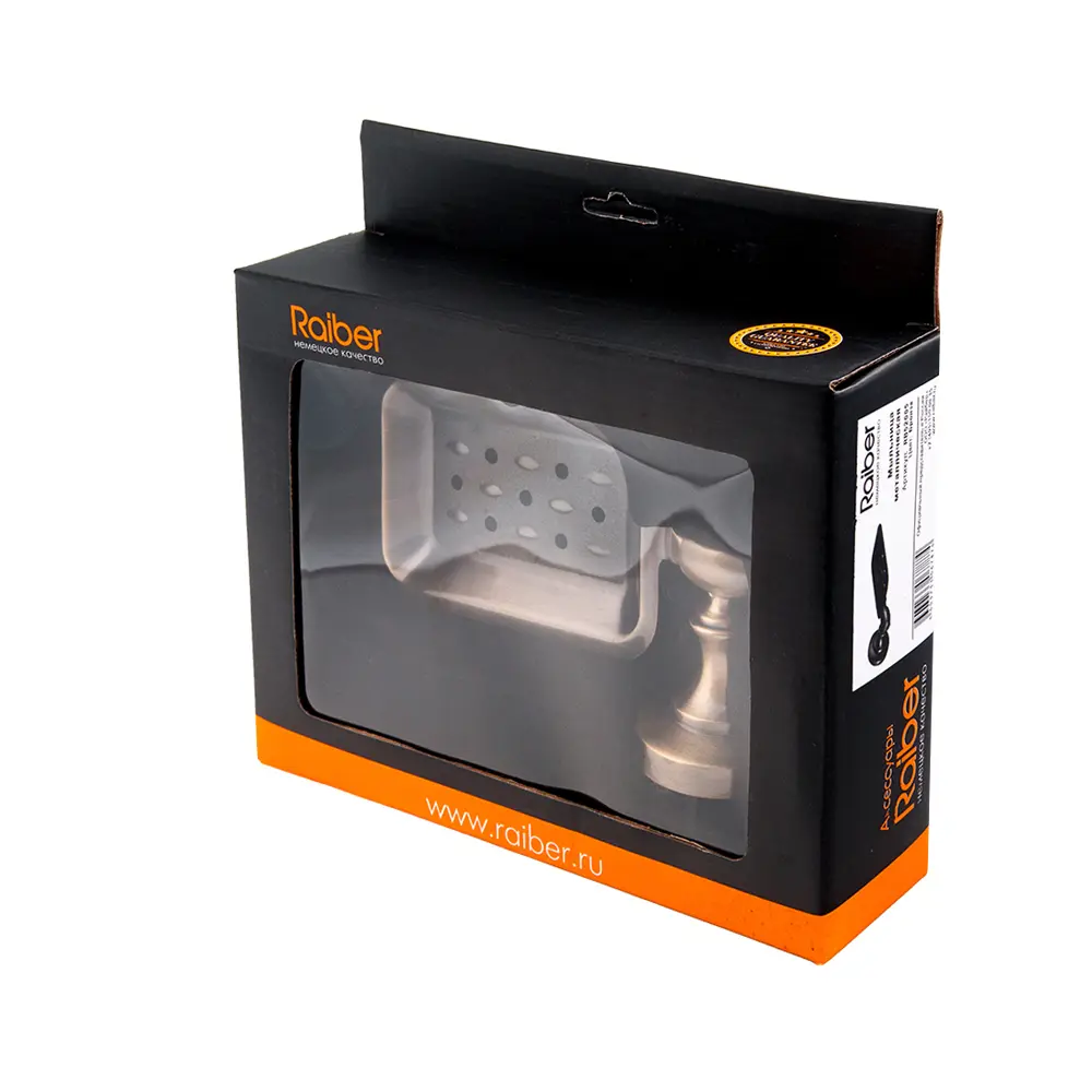 Фото 5 Мыльница металлическая Raiber RB52005