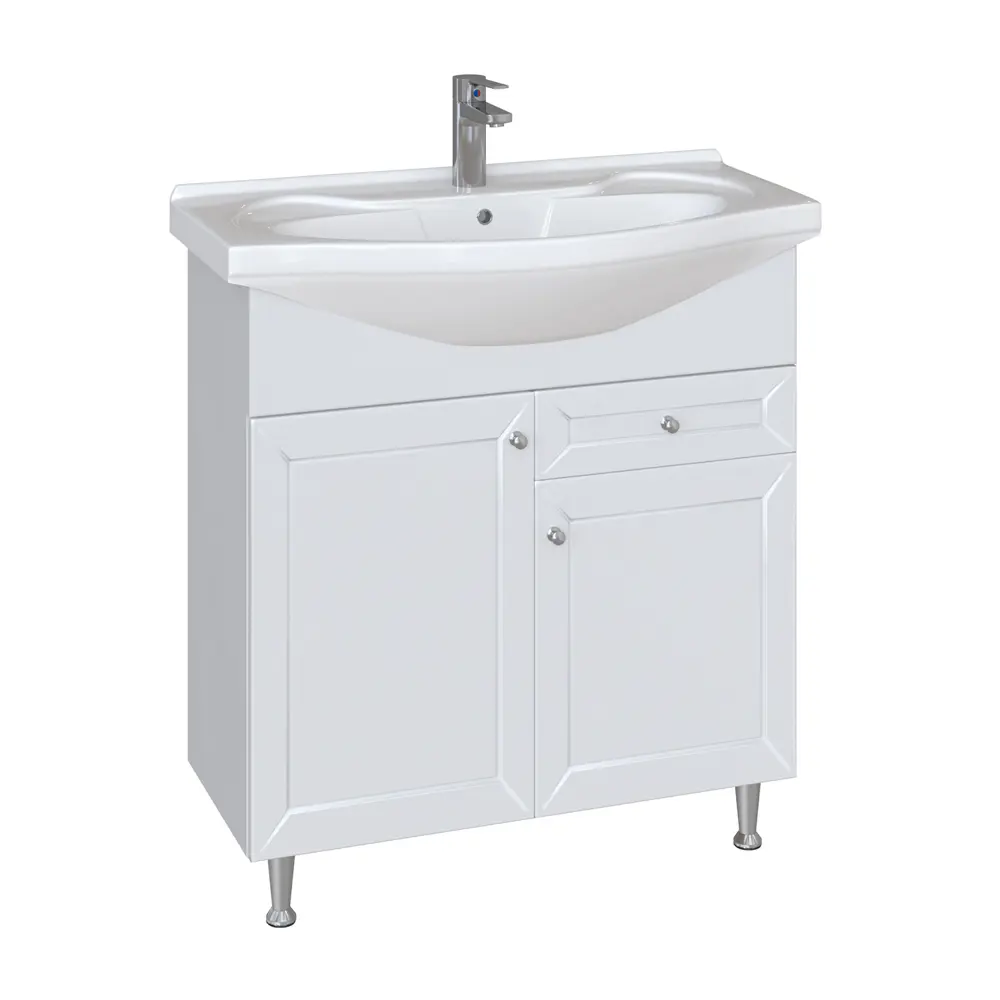 Фото Тумба под раковину напольная SanStar Бриз 75 70см Фото Тумба под раковину напольная SanStar Бриз 75 70см