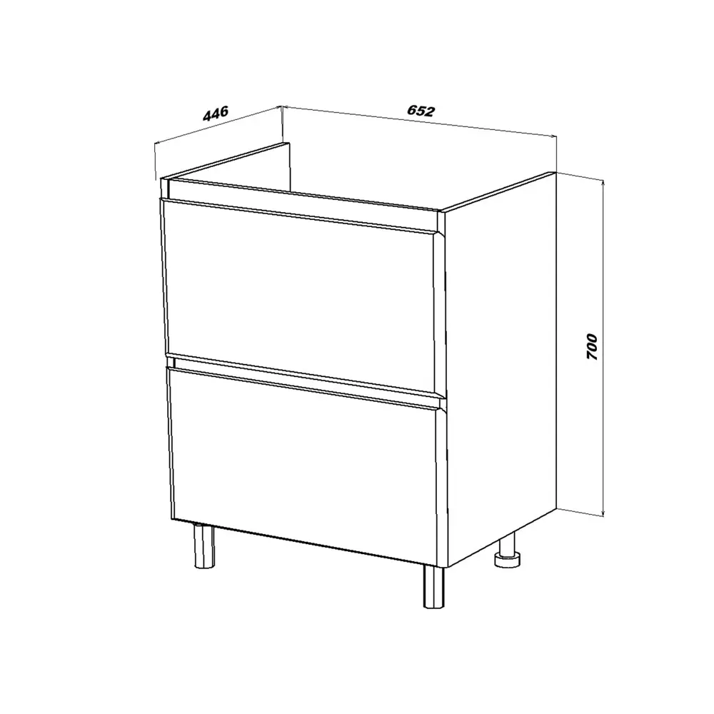 Фото 3 Тумба под раковину напольная SanStar Arista 70 70см с раковиной Фото 3 Тумба под раковину напольная SanStar Arista 70 70см с раковиной