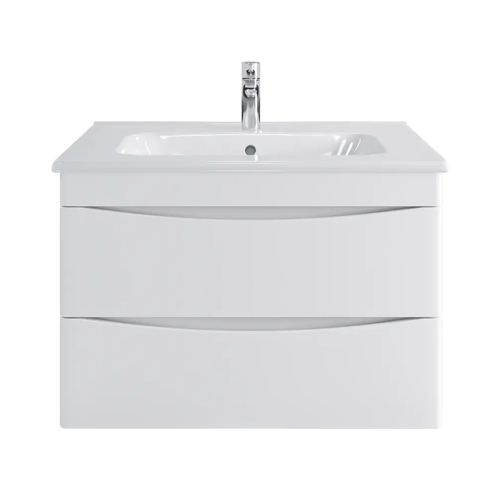 Фото Тумба под раковину подвесная SanStar Smile 74см Фото Тумба под раковину подвесная SanStar Smile 74см