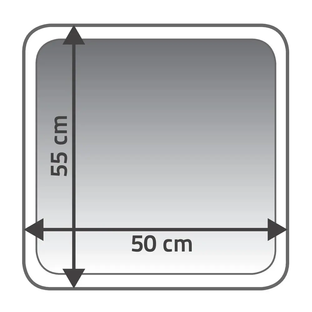 Фото Коврик для ванной комнаты Ridder Chic красный 55x50см Фото Коврик для ванной комнаты Ridder Chic красный 55x50см