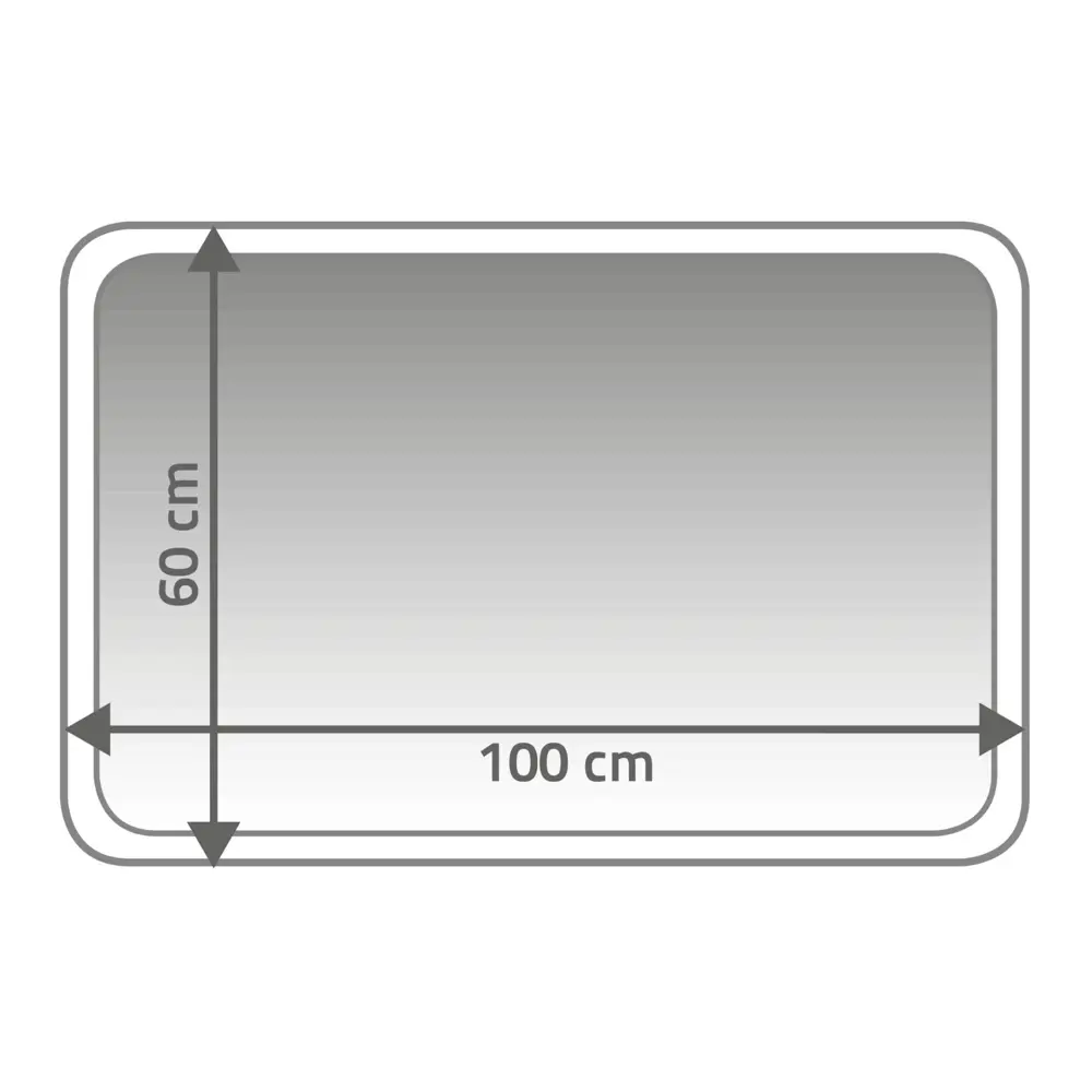 Фото 2 Коврик для ванной комнаты Ridder Stadion серый 55x85см Фото 2 Коврик для ванной комнаты Ridder Stadion серый 55x85см