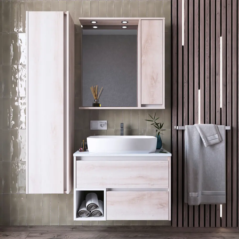 Фото 6 Пенал подвесной Итана Amelia 35 350x300x1500 универсальный Сканди Фото 6 Пенал подвесной Итана Amelia 35 350x300x1500 универсальный Сканди