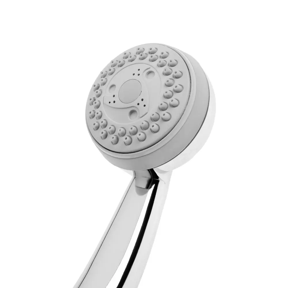 Фото 4 Душевая лейка Zein Z408 3 режима цвет хромированный