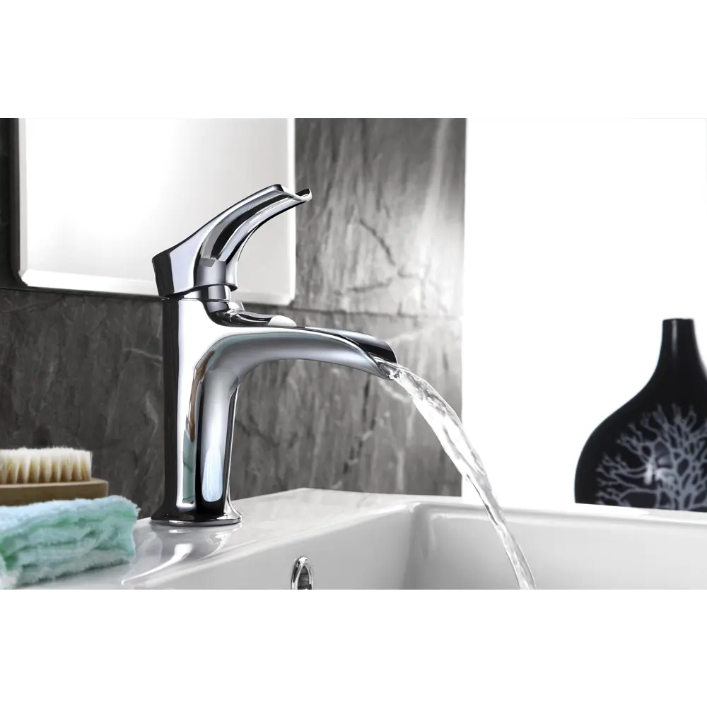 Фото 3 Смеситель для раковины Argotech Cascade 3504L однорычажный цвет хром Фото 3 Смеситель для раковины Argotech Cascade 3504L однорычажный цвет хром