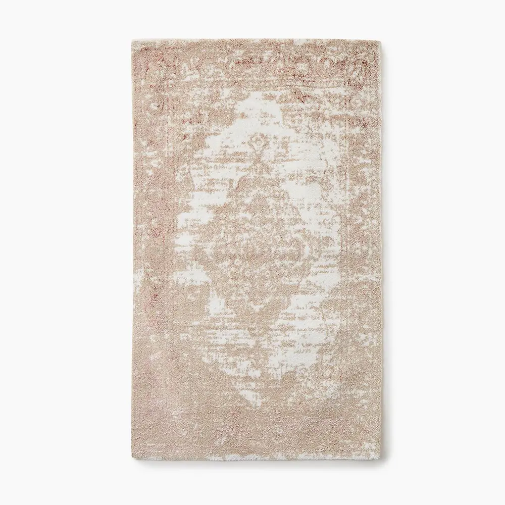 Фото Коврик для ванной Sofi De MarkO Edna 100x70см цвет розовый Фото Коврик для ванной Sofi De MarkO Edna 100x70см цвет розовый