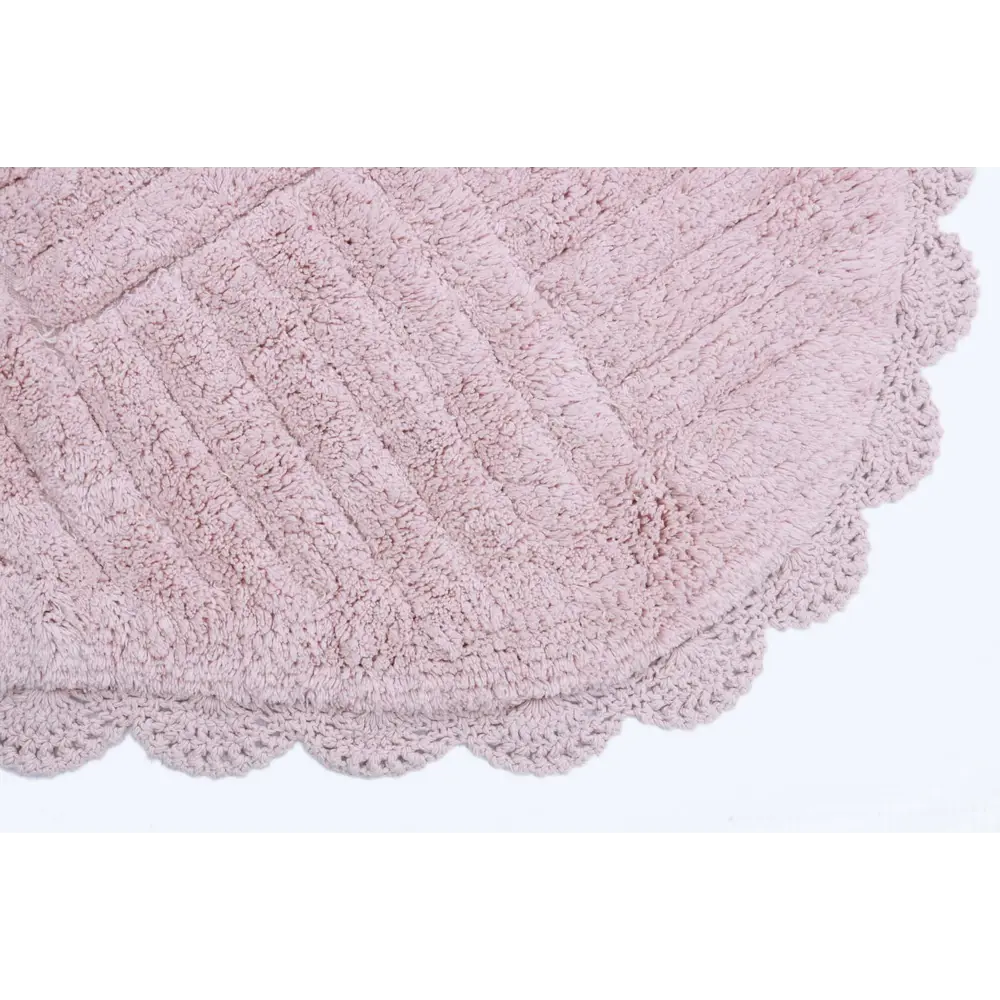 Фото 2 Коврик для ванной Sofi De MarkO Emma 100x60см цвет пудровый Фото 2 Коврик для ванной Sofi De MarkO Emma 100x60см цвет пудровый