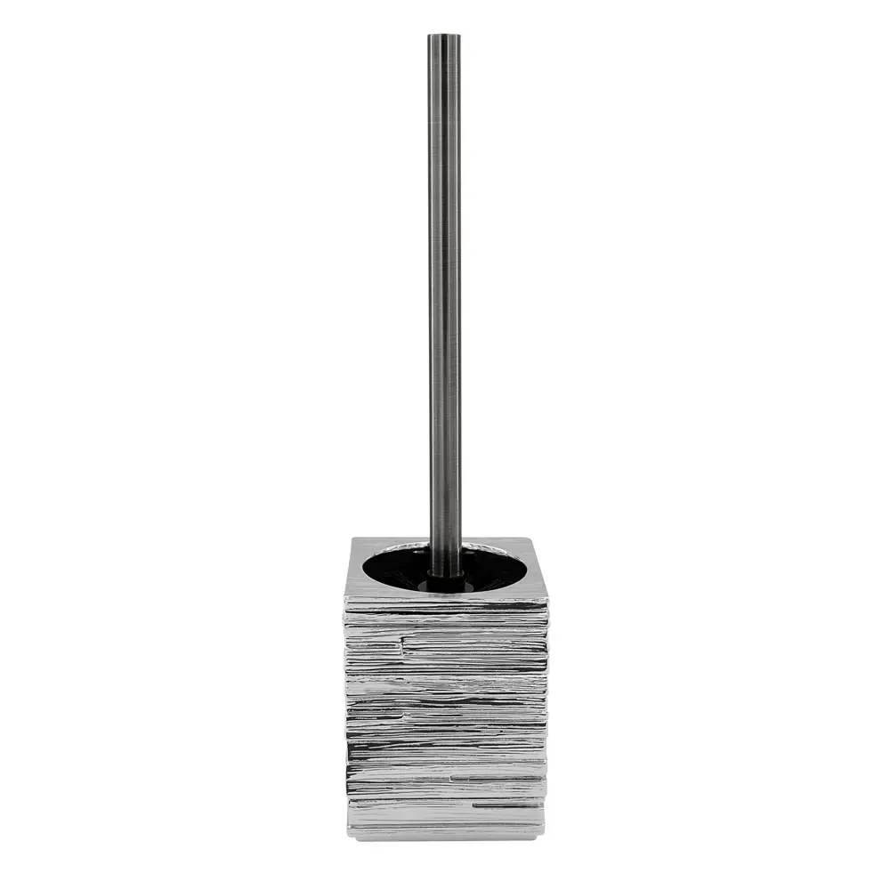 Фото Ёрш для унитаза Ridder Brick Silver серебряный Фото Ёрш для унитаза Ridder Brick Silver серебряный