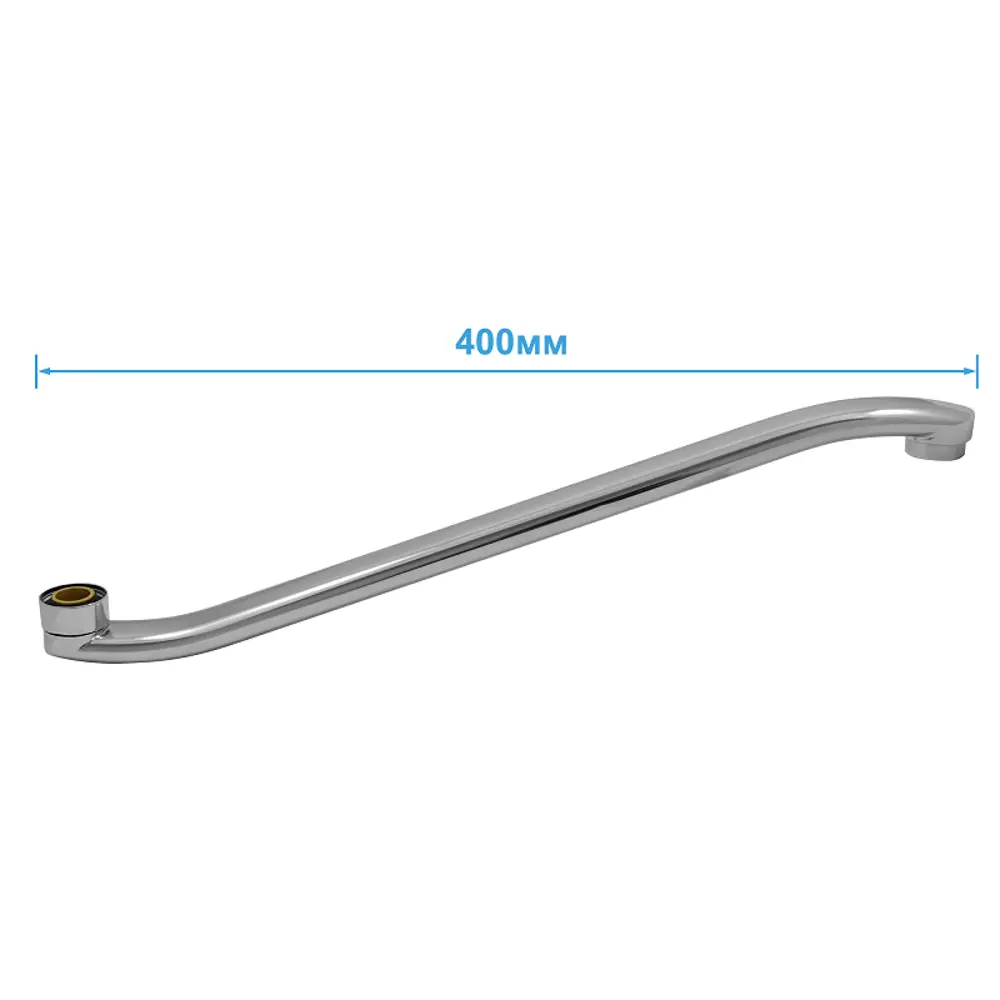 Фото Излив для смесителя Juguni 0402.114 цвет хром Фото Излив для смесителя Juguni 0402.114 цвет хром