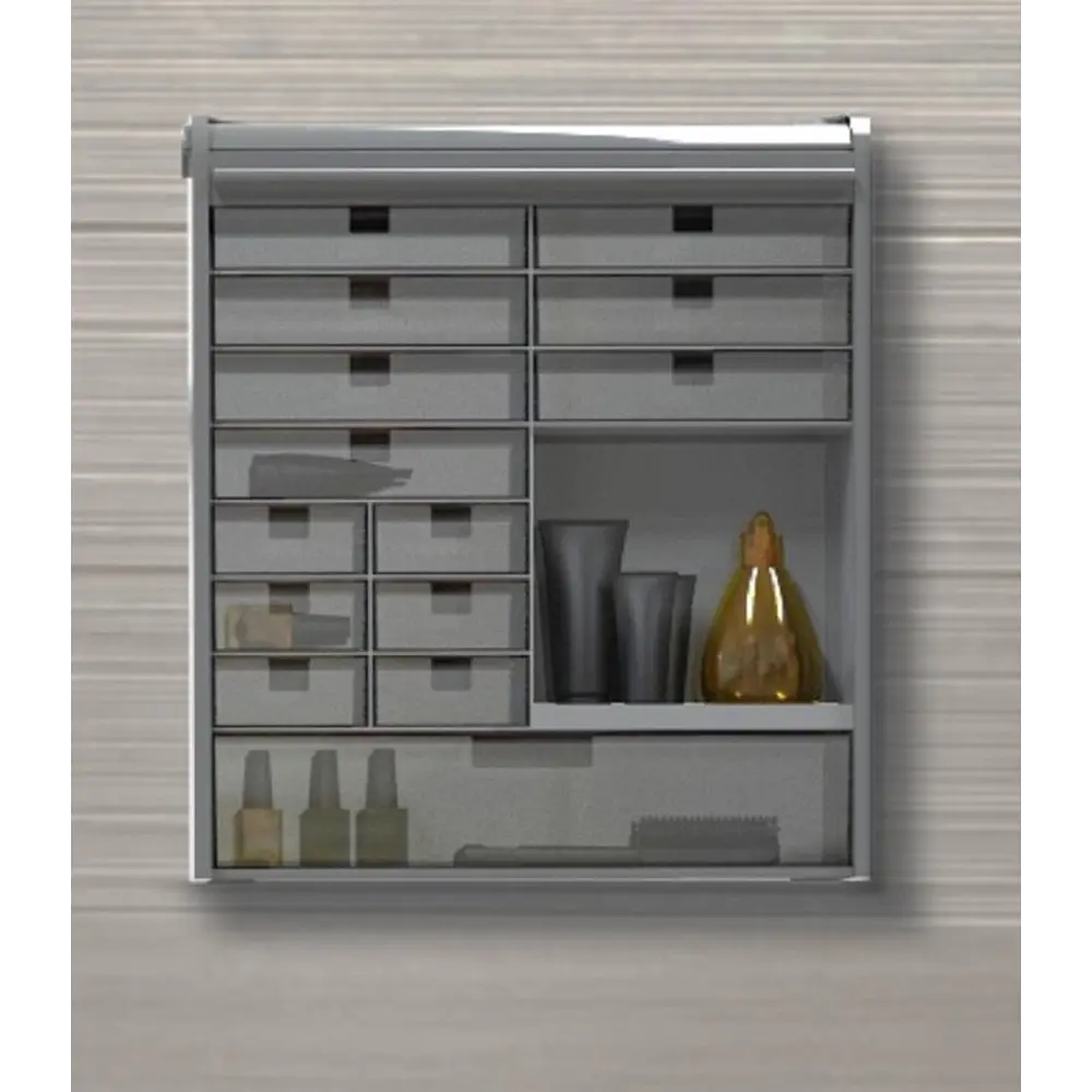 Фото 2 Шкафчик для ванной Primanova M-09207 42см цвет серый Фото 2 Шкафчик для ванной Primanova M-09207 42см цвет серый