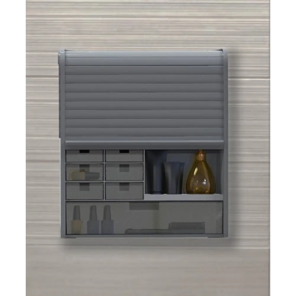 Фото 3 Шкафчик для ванной Primanova M-09207 42см цвет серый Фото 3 Шкафчик для ванной Primanova M-09207 42см цвет серый