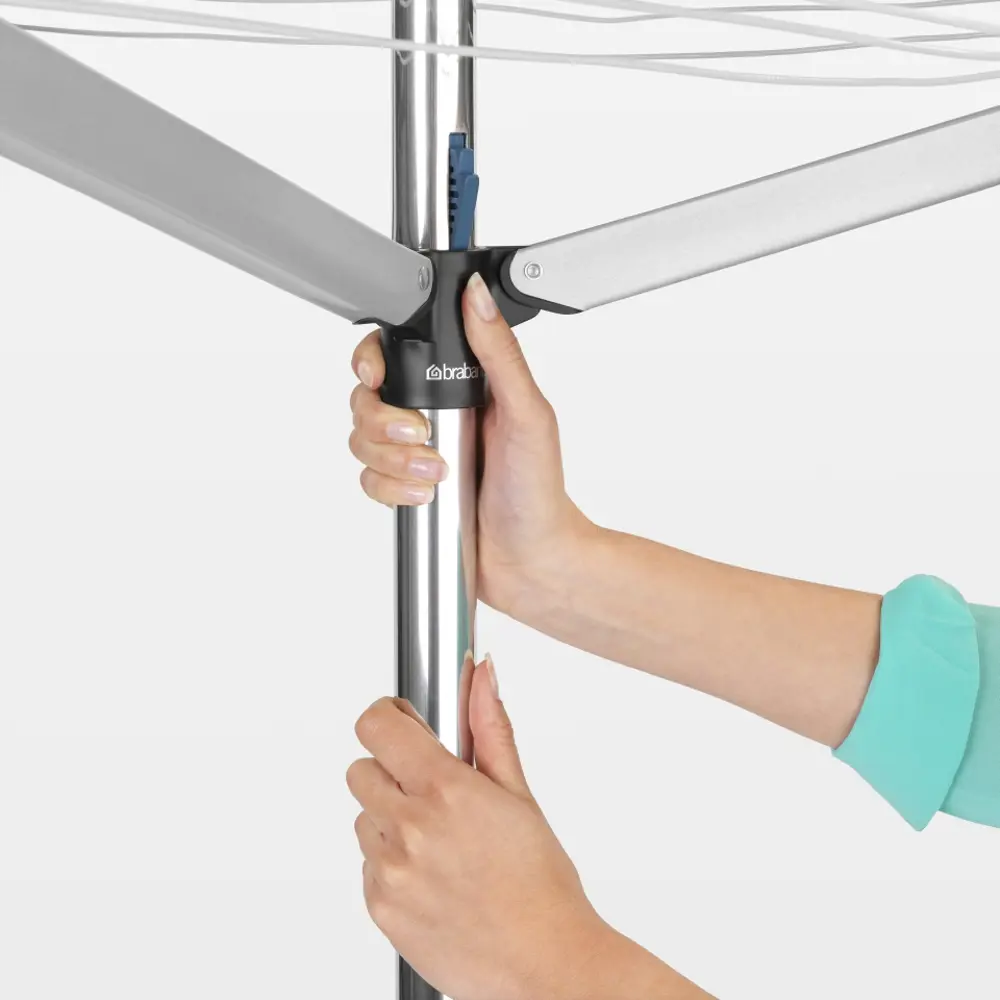 Фото 4 Сушилка для белья Brabantia "Compact" уличная серый 40м 310669 Фото 4 Сушилка для белья Brabantia "Compact" уличная серый 40м 310669