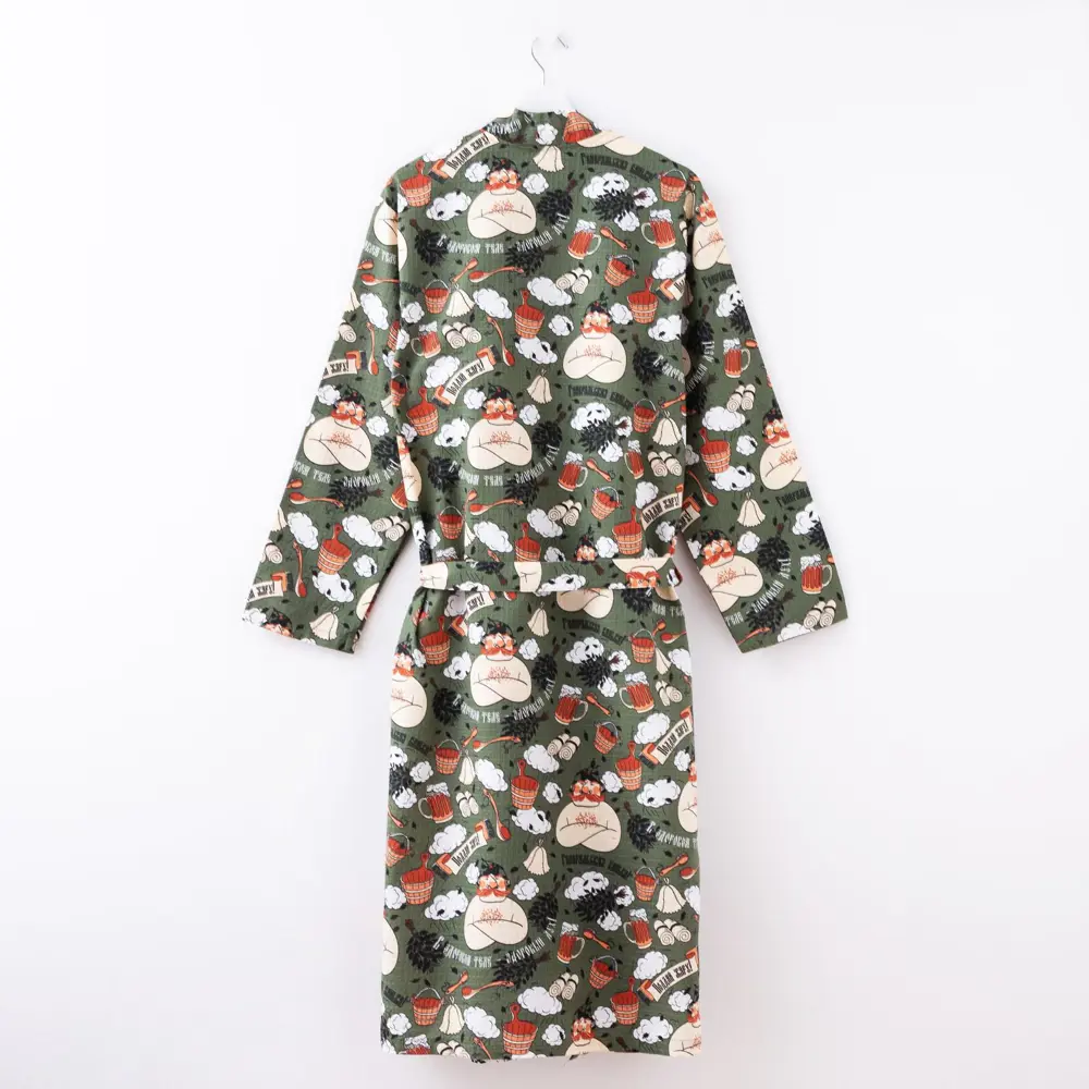 Фото 5 Халат Этель 5928273 размер 54 разноцветный Фото 5 Халат Этель 5928273 размер 54 разноцветный