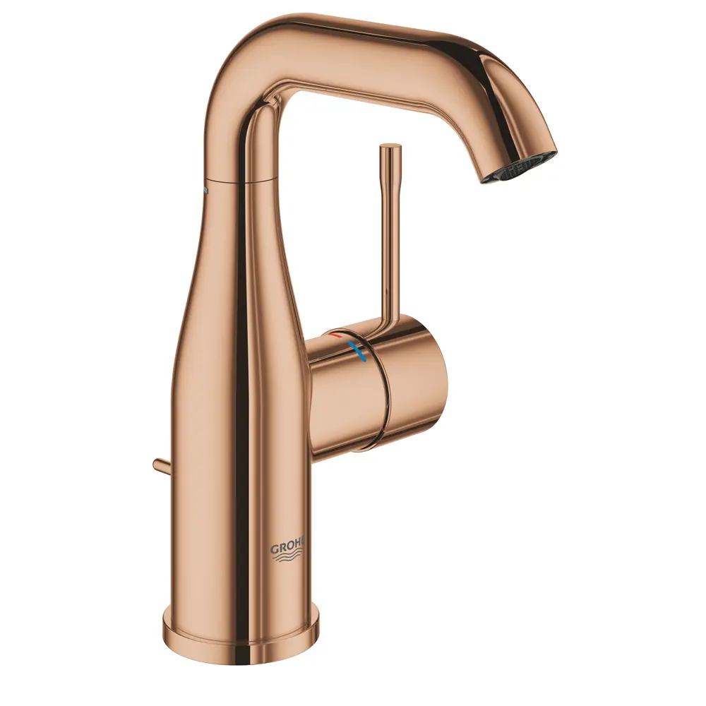 Фото Смеситель для раковины Grohe 23462DA1 однорычажный цвет бронза