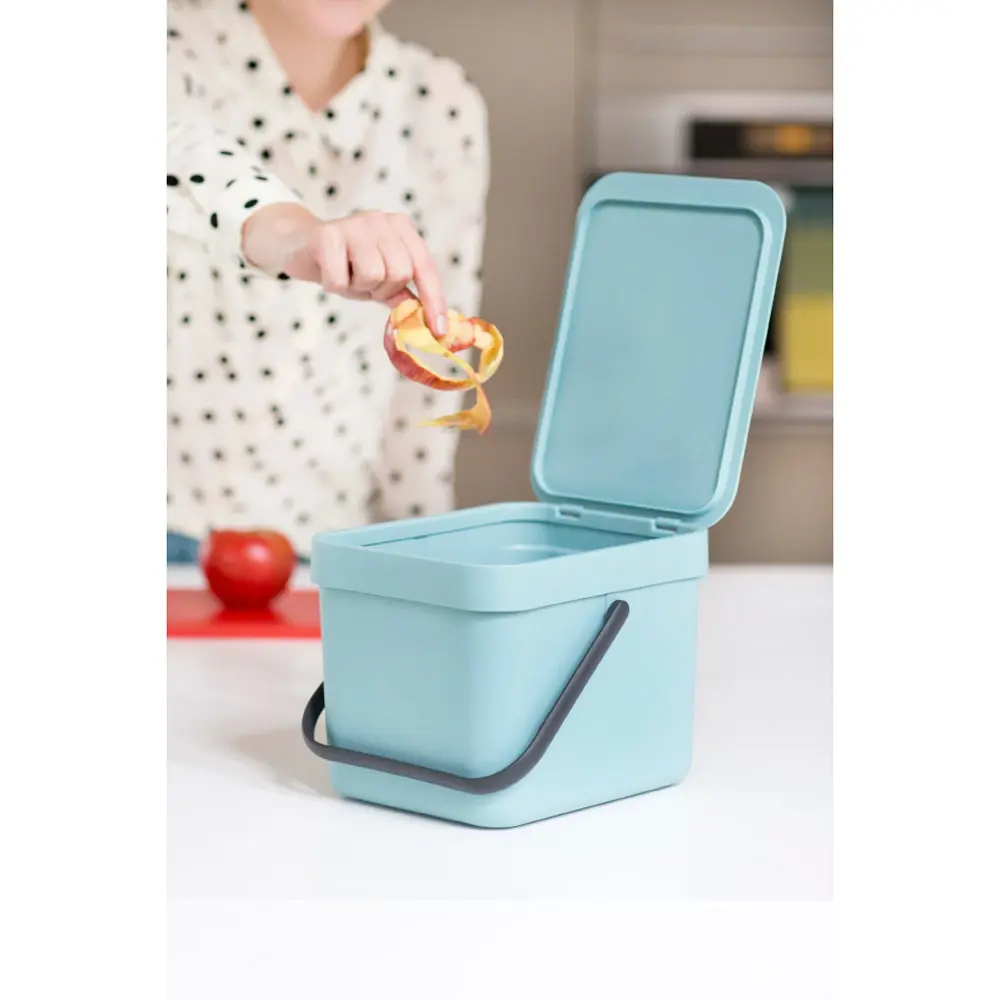 Фото 8 Ведро мусорное Brabantia Sort & Go 109645 6л цвет мятный Фото 8 Ведро мусорное Brabantia Sort & Go 109645 6л цвет мятный