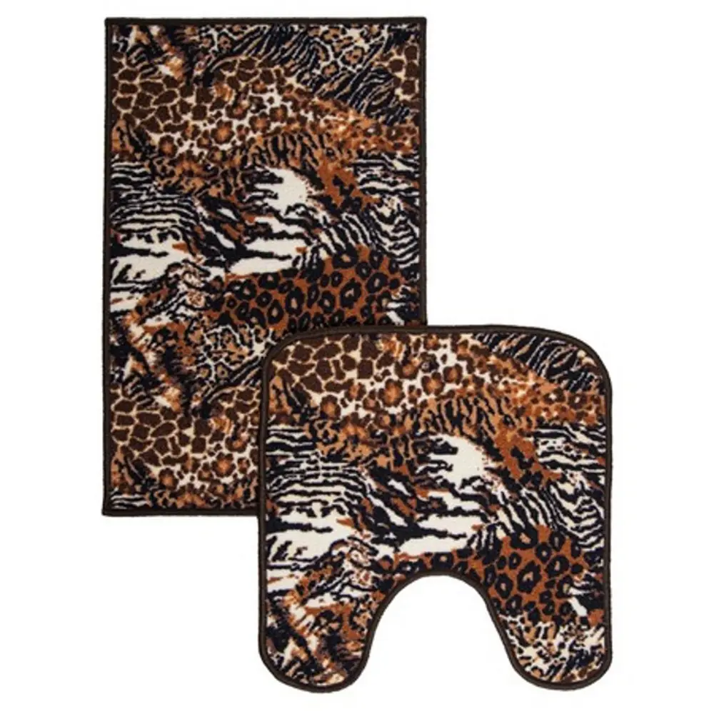 Фото Коврик для ванной комнаты Cleopatra 27949 90x57см цвет разноцветный Фото Коврик для ванной комнаты Cleopatra 27949 90x57см цвет разноцветный