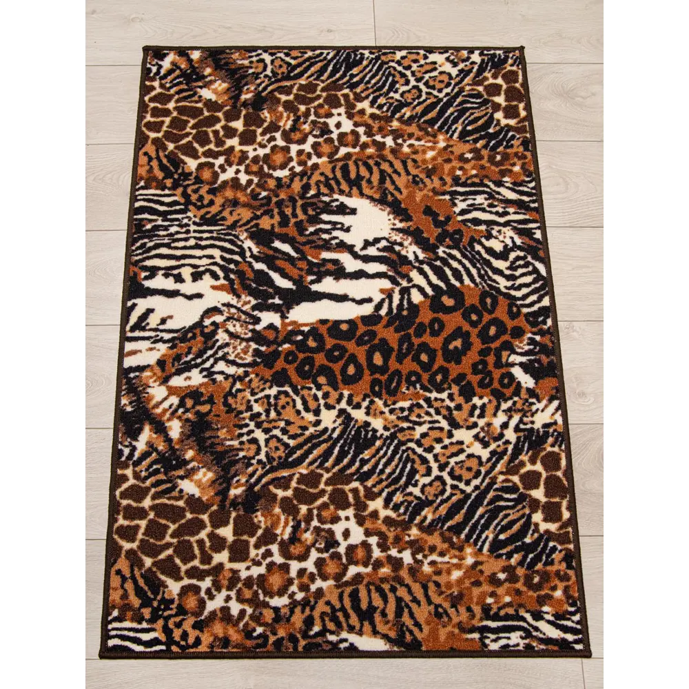 Фото Коврик для ванной комнаты Cleopatra 28018 150x100см цвет разноцветный