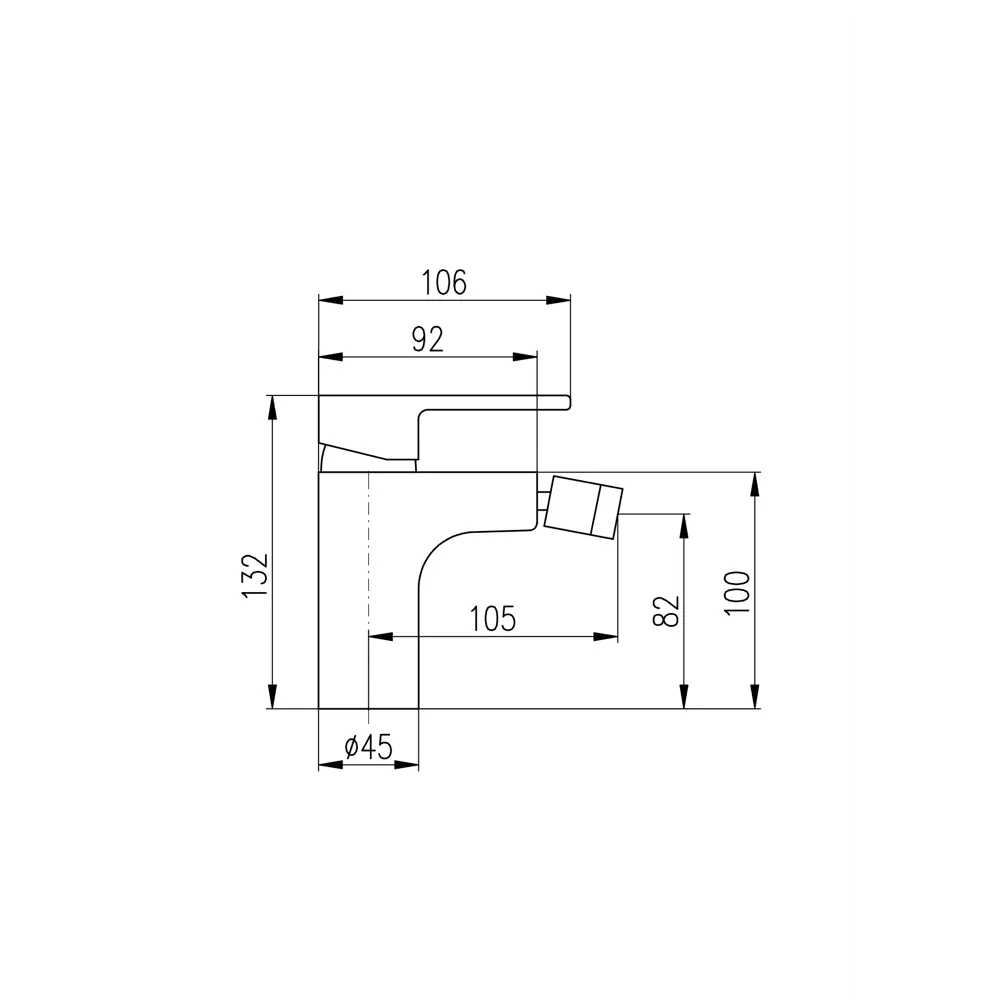 Фото 2 Смеситель для биде RavSlezak Vltava VT445.5K однорычажный цвет хром Фото 2 Смеситель для биде RavSlezak Vltava VT445.5K однорычажный цвет хром