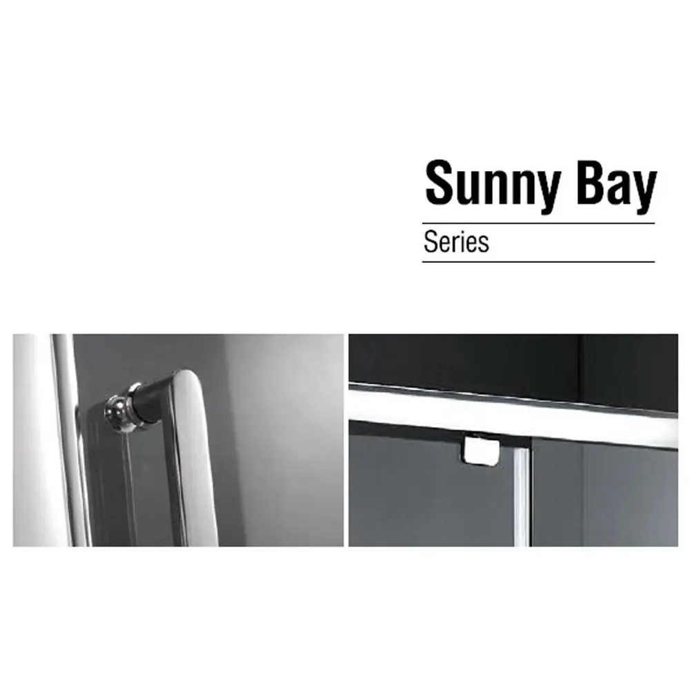 Фото 3 Душевая ширма Gemy Sunny Bay S28160-A70 прямоугольная 100x70см Фото 3 Душевая ширма Gemy Sunny Bay S28160-A70 прямоугольная 100x70см