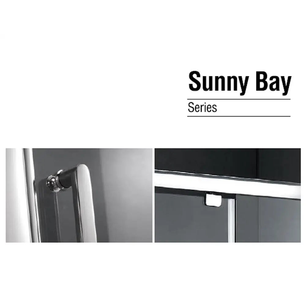 Фото 3 Душевая ширма Gemy Sunny Bay S28182 ассиметричный 120x80см Фото 3 Душевая ширма Gemy Sunny Bay S28182 ассиметричный 120x80см