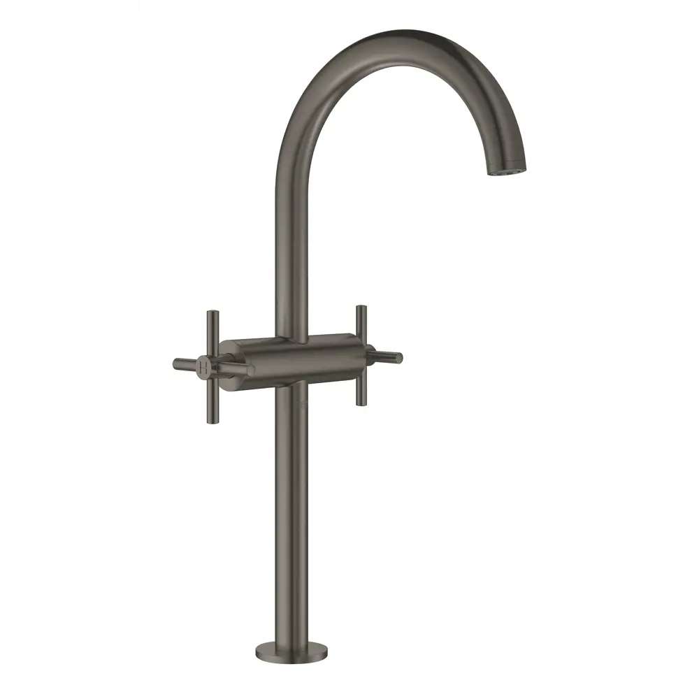 Фото Смеситель для раковины Grohe 21044AL3 двухвентильный цвет графит Фото Смеситель для раковины Grohe 21044AL3 двухвентильный цвет графит