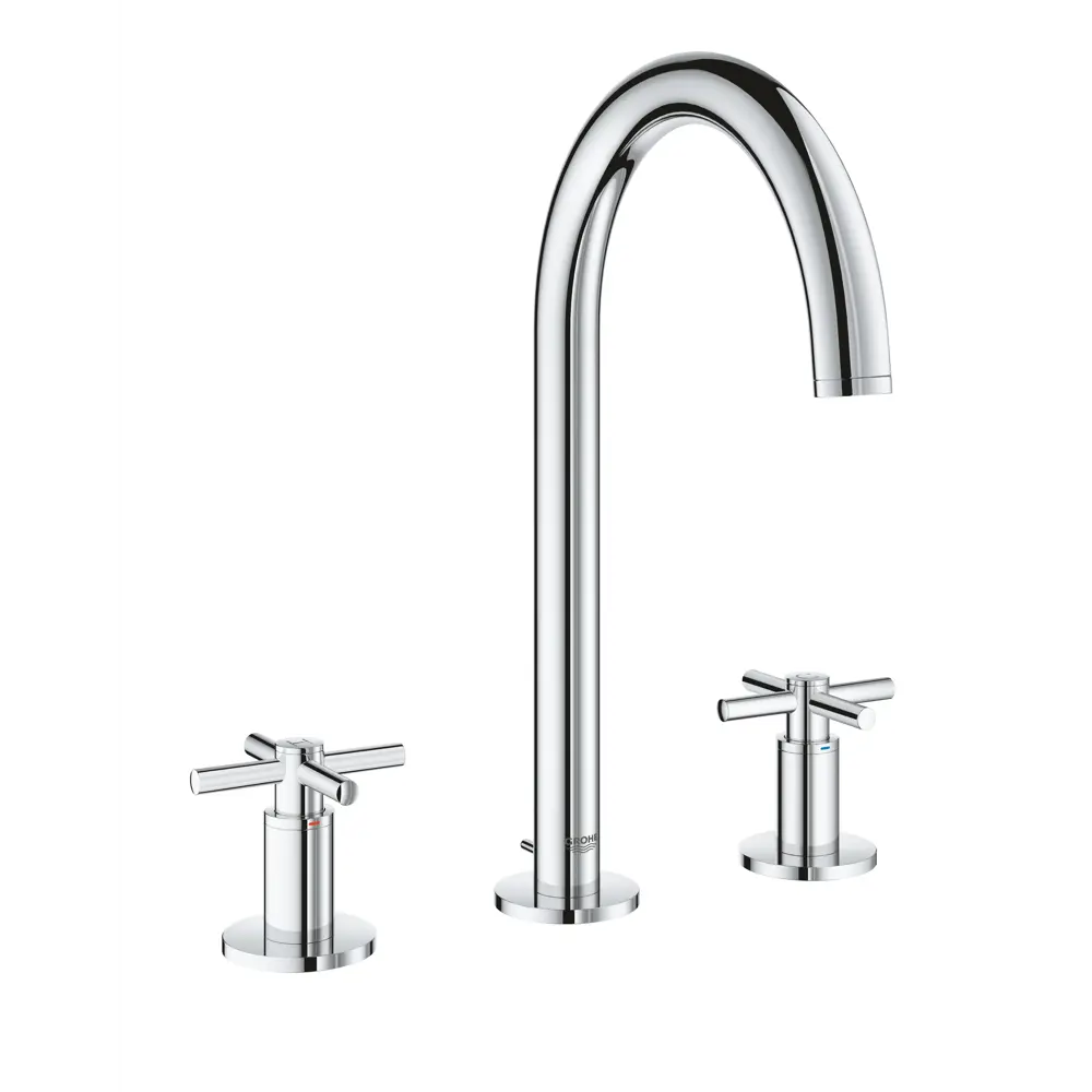 Фото Смеситель для раковины Grohe 20008003 двухвентильный цвет хром Фото Смеситель для раковины Grohe 20008003 двухвентильный цвет хром