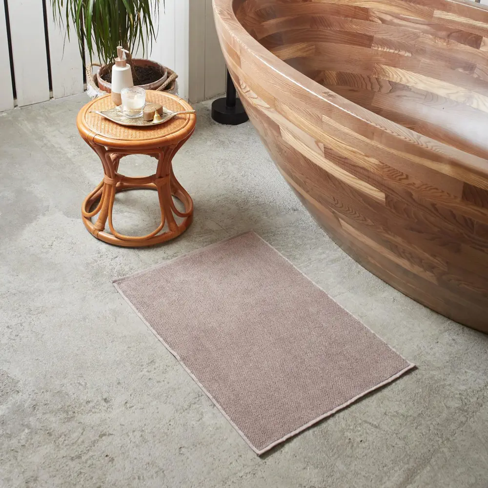 Фото 5 Коврик для ванной комнаты Этель 5572879 70x50см цвет разноцветный Фото 5 Коврик для ванной комнаты Этель 5572879 70x50см цвет разноцветный