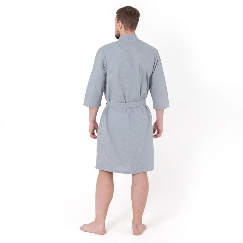 Фото 4 Халат вафельный мужской Экономь и Я 2578086 размер 54-56 Фото 4 Халат вафельный мужской Экономь и Я 2578086 размер 54-56