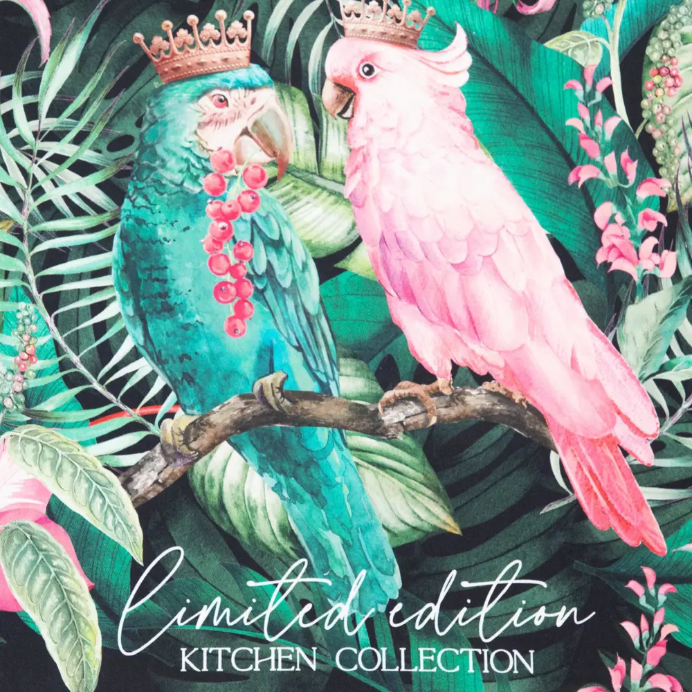 Фото 3 Полотенце Этель Tropical parrots 40x73 см саржа Фото 3 Полотенце Этель Tropical parrots 40x73 см саржа
