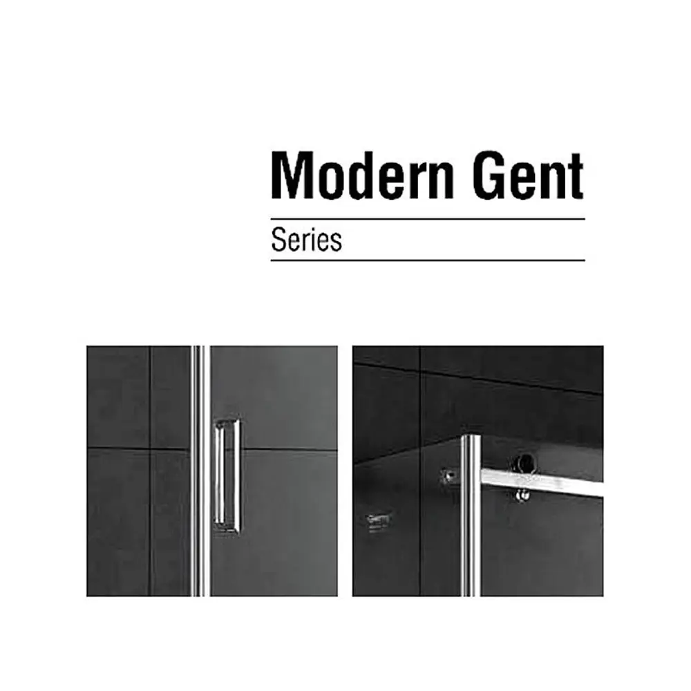 Фото 3 Душевая дверь Gemy Modern Gent S25191B L раздвижная прозрачная 200x150см Фото 3 Душевая дверь Gemy Modern Gent S25191B L раздвижная прозрачная 200x150см