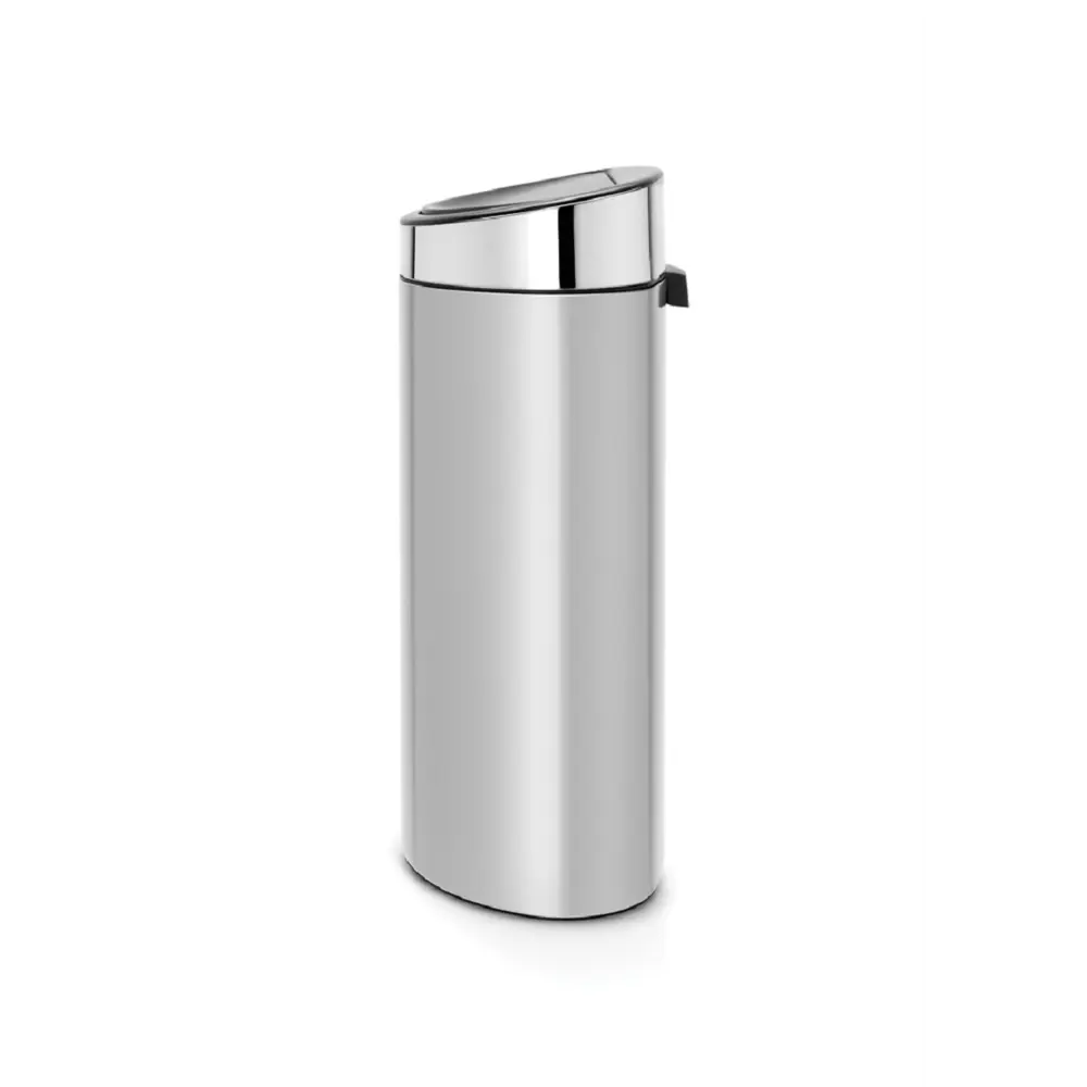 Фото 2 Мусорный бак Brabantia Touch Bin New 114861 40л серый металлик Фото 2 Мусорный бак Brabantia Touch Bin New 114861 40л серый металлик