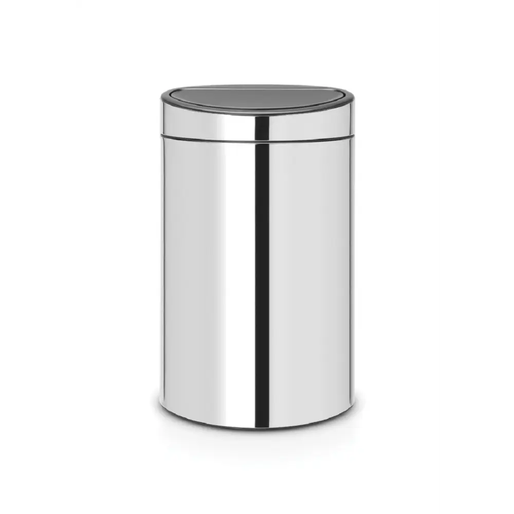 Фото Мусорный бак Brabantia Touch Bin New 112881 40л сталь Фото Мусорный бак Brabantia Touch Bin New 112881 40л сталь