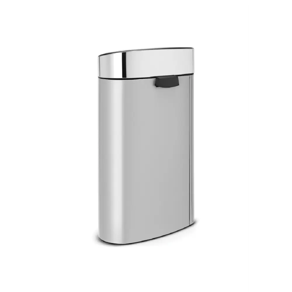 Фото 3 Мусорный бак Brabantia Touch Bin New 114861 40л серый металлик Фото 3 Мусорный бак Brabantia Touch Bin New 114861 40л серый металлик